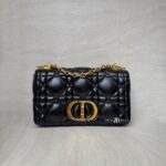 Dior Medium Caro Black GHW