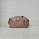 Gucci Marmont Camera Small Nude GHW