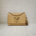 Louis Vuitton Twist MM Epi Black Brown GHW