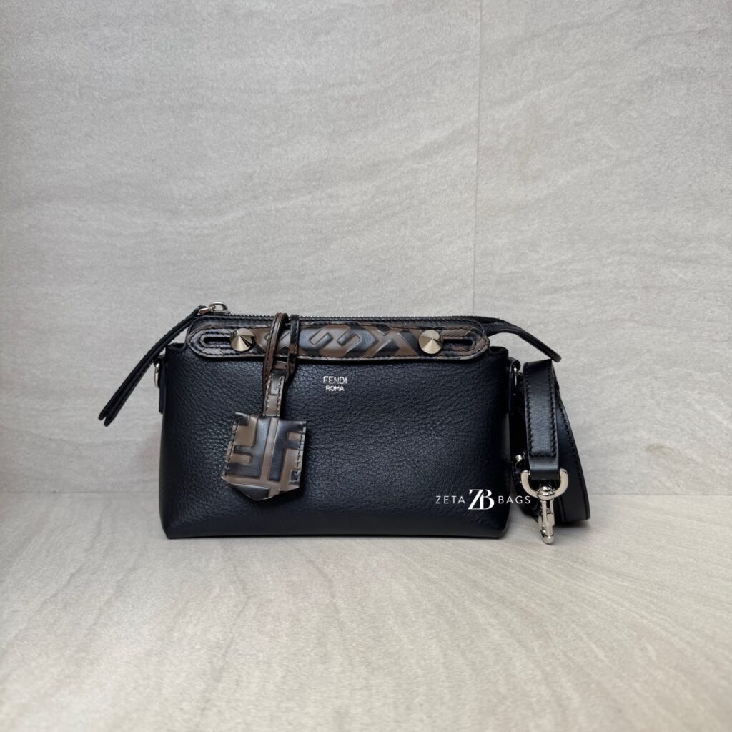 Fendi Mini BTW Handle FF Black SHW