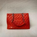Chanel GST Caviar Orange SHW