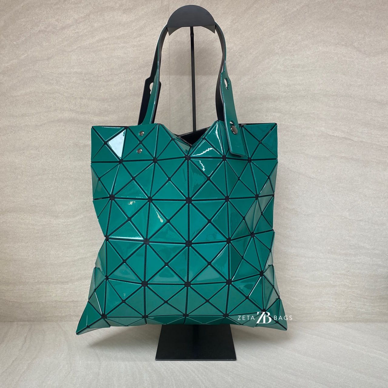 Bao Bao Lucent Tote 6×6 Green