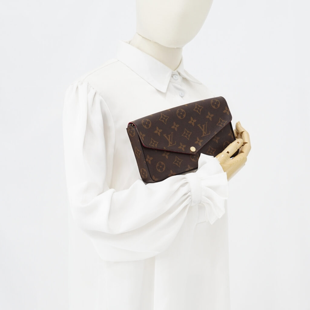 Louis Vuitton Felicie GM Monogram Fuchsia GHW