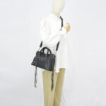 Balenciaga Small Classic City Agneau Dark Grey SHW