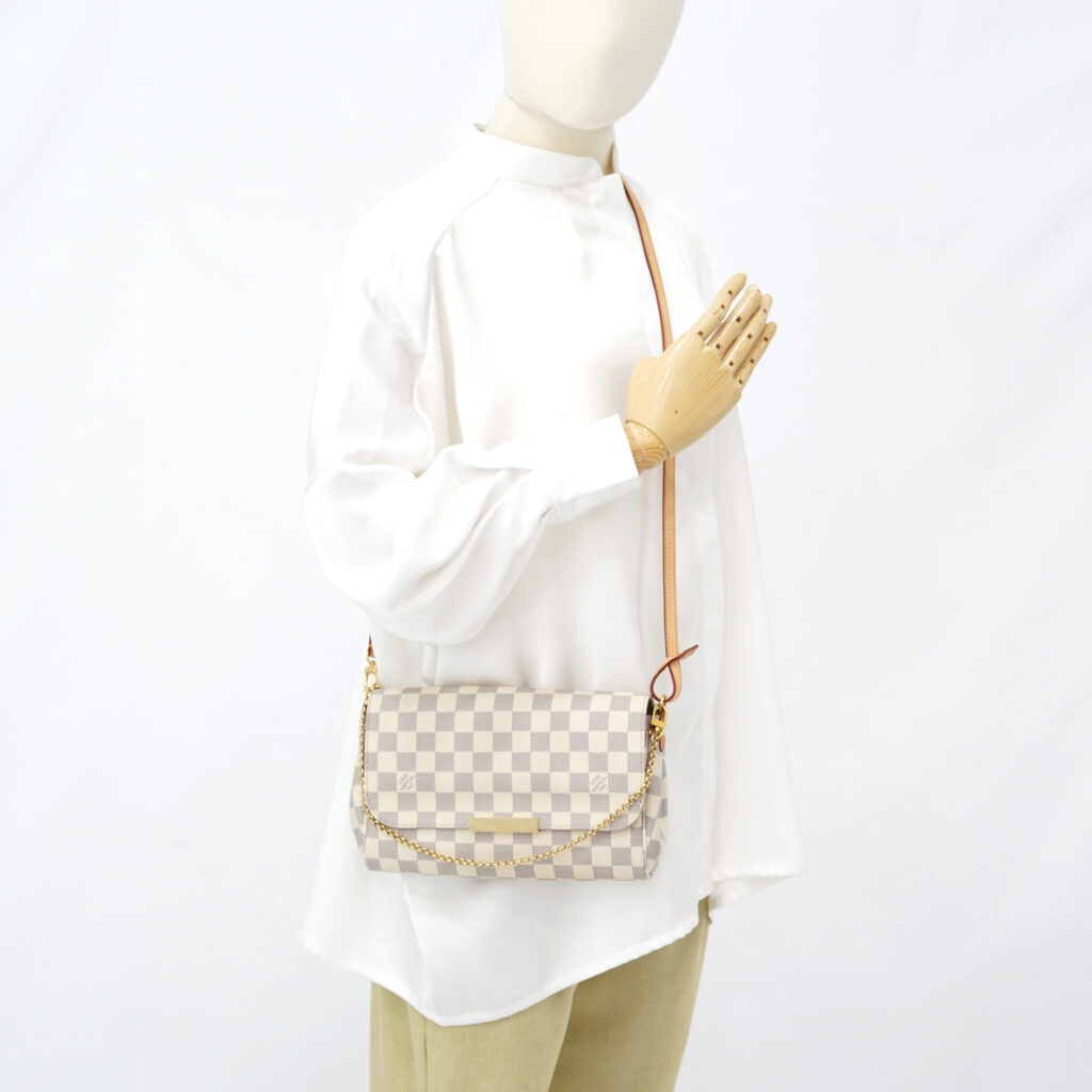 Louis Vuitton Favorite Damier Azur GHW