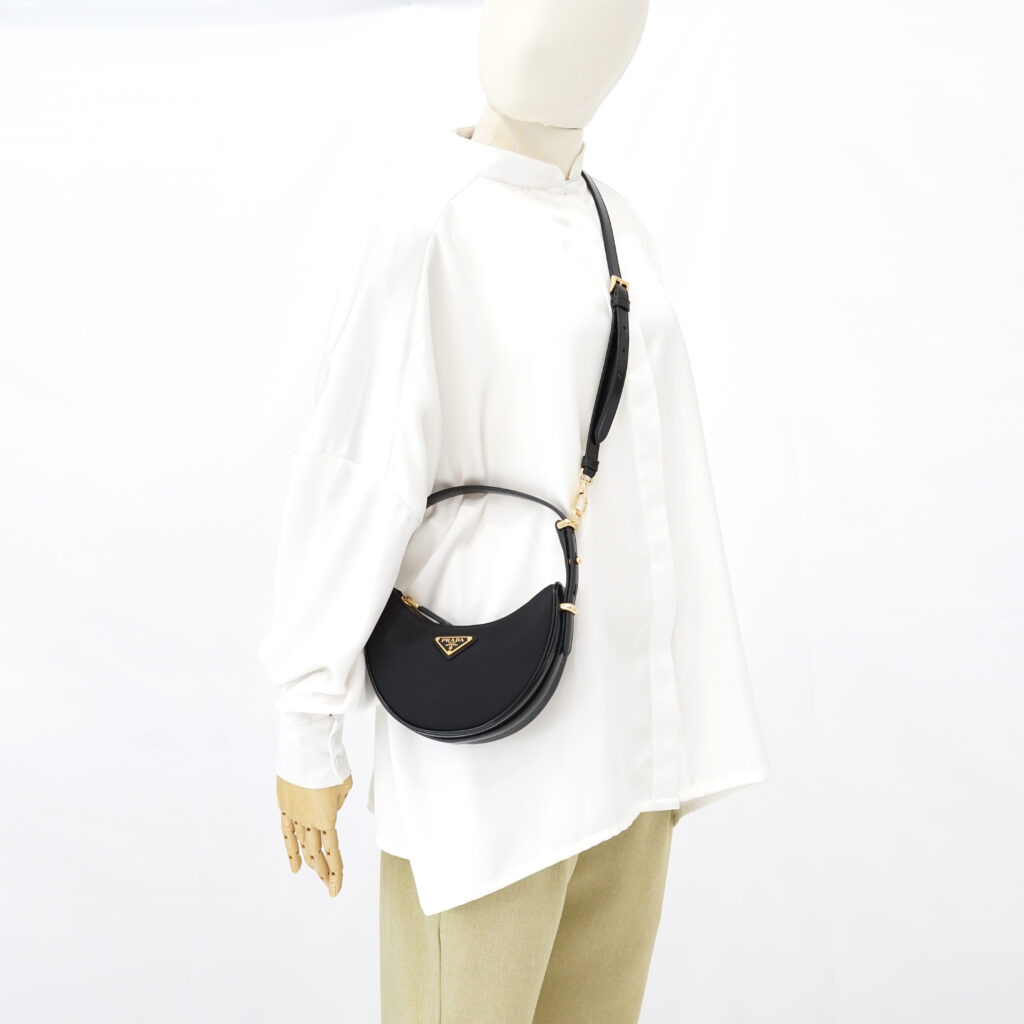 Prada Arque Moon Tessuto Nero GHW