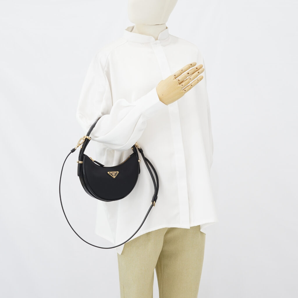 Prada Arque Moon Tessuto Nero GHW
