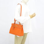 Hermes Kelly 32 Swift Orange GHW