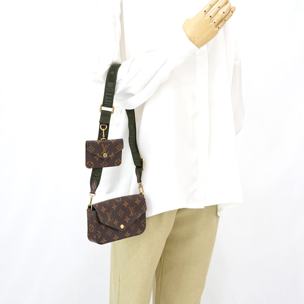 Louis Vuitton Felicie Strap Go Monogram GHW