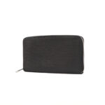 Louis Vuitton Zippy Organizer Wallet Epi Black SHW