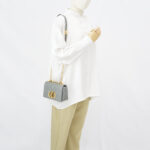 Dior Caro Small Gray GHW