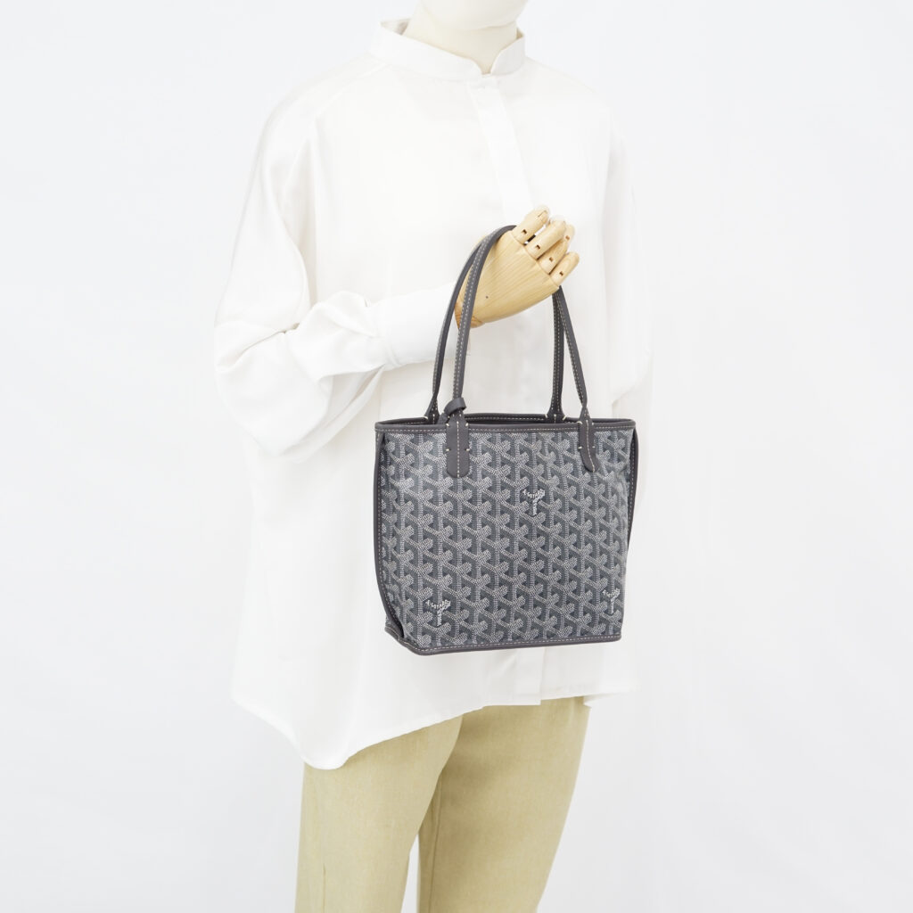 Goyard Mini Anjou Goyardine Gris