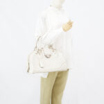 Louis Vuitton Bowling Montaigne GM Epi White SHW