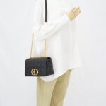 Dior Medium Caro Black GHW