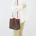 Louis Vuitton Neo Noe MM Monogram Coquelicot GHW