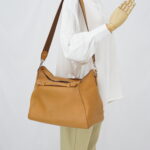 Hermes Sac Over Evercolor Caramel PHW