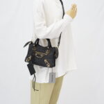 Balenciaga Mini City Edge Chevre Black GHW
