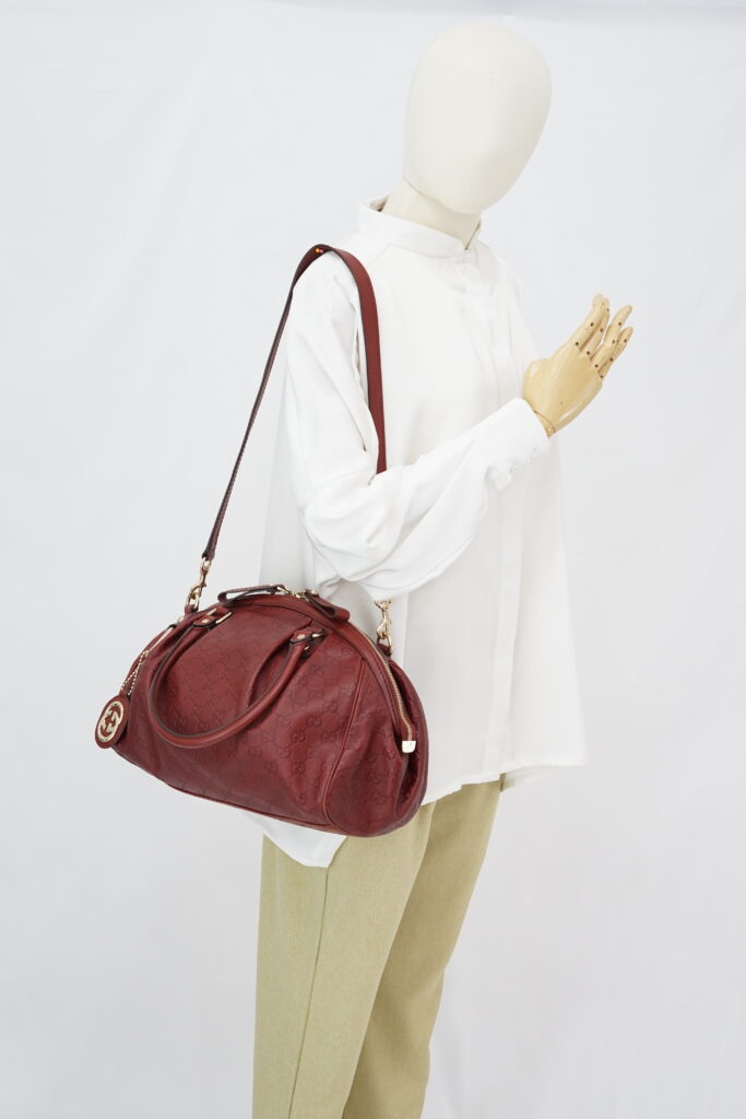 Gucci Sukey GG Canvas Red GHW