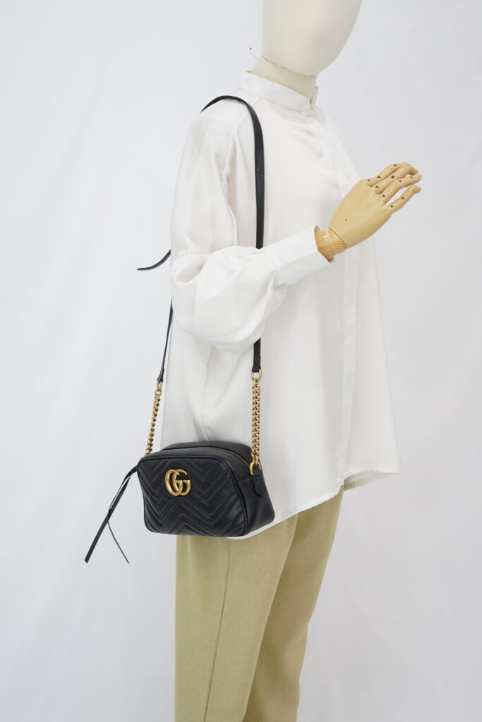 Gucci Marmont Camera Small Black GHW