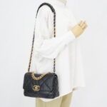 Chanel C19 Small Black