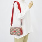 Gucci Apple Camera Bag Canvas Supreme Red GHW