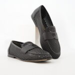 Louis Vuitton Soho Flat Loafer Perforated Calf Black