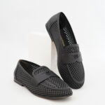 Louis Vuitton Soho Flat Loafer Perforated Calf Black