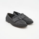 Louis Vuitton Soho Flat Loafer Perforated Calf Black