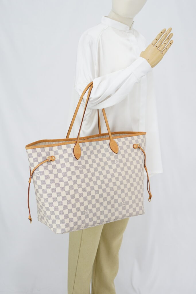 Louis Vuitton Neverfull GM Damier Azur GHW