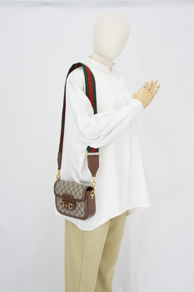 Gucci Horsebit GG Supreme Brown GHW
