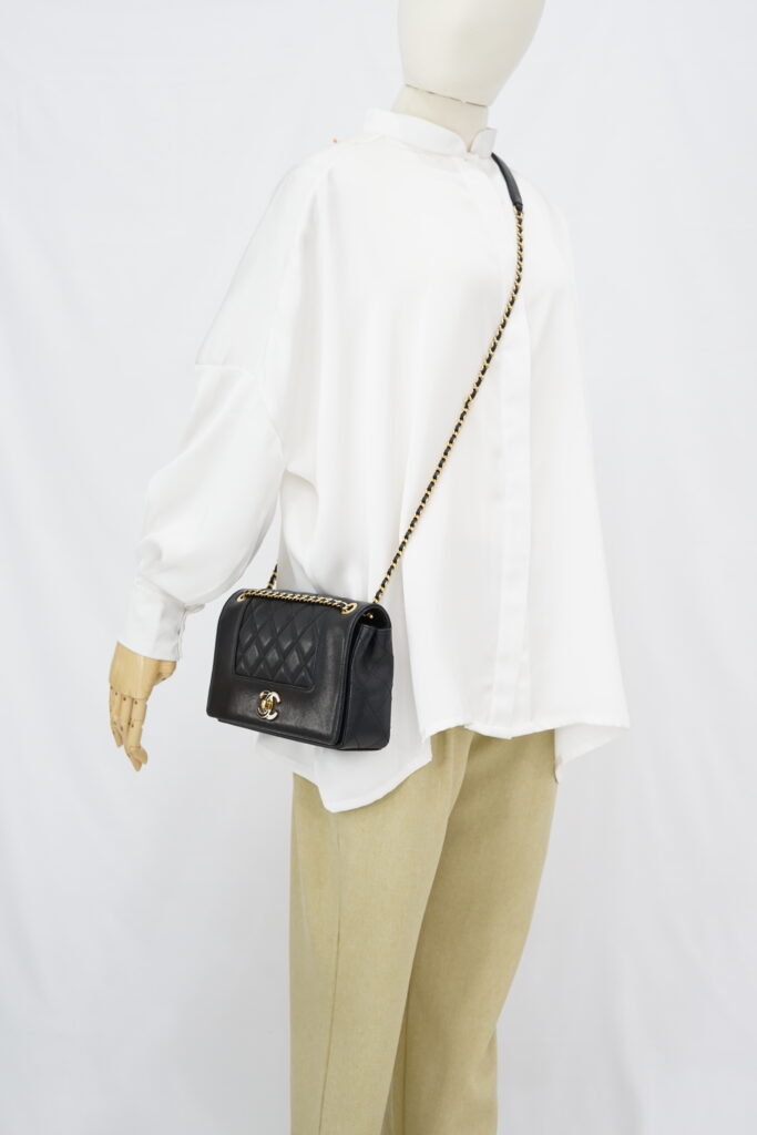 Chanel Mademoiselle Flap Black GHW