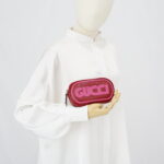 Gucci Belt Bag Crinkled Red Pink