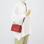 Prada Vitello Daino Rosso GHW