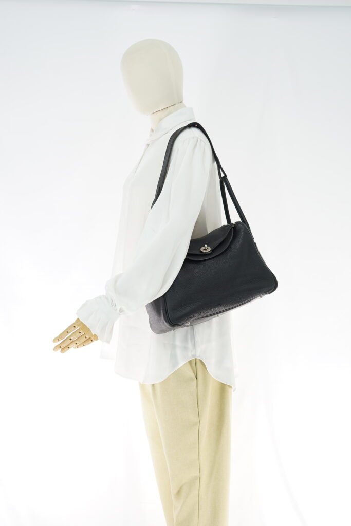 Hermes Lindy 30 Noir Celemence PHW