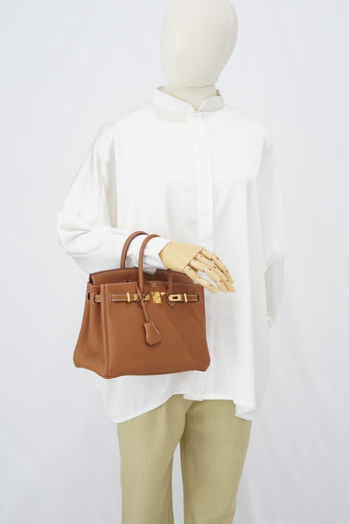 Hermes Birkin 25 Togo Gold GHW