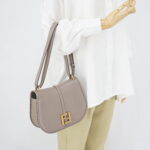 Fendi C’mon Medium Bag Tortora GHW