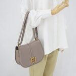 Fendi C’mon Medium Bag Tortora GHW