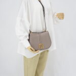 Fendi C’mon Medium Bag Tortora GHW