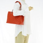 Chanel GST Caviar Orange SHW