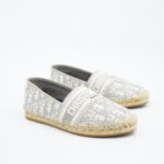 Dior Granville Espadrilles Canvas Grey Stone