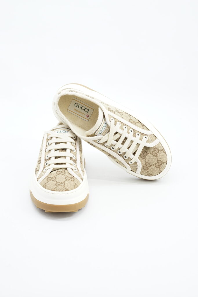 Gucci Tennis 1977 GG Supreme Beige