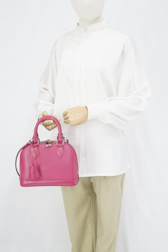 Louis Vuitton Alma BB Epi Pink SHW