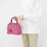 Louis Vuitton Alma BB Epi Pink SHW