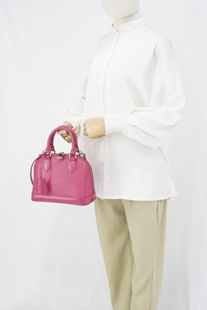 Louis Vuitton Alma BB Epi Pink SHW
