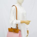 Hermes Herbag 31 Vache Hunter Rose Sakura Gold PHW