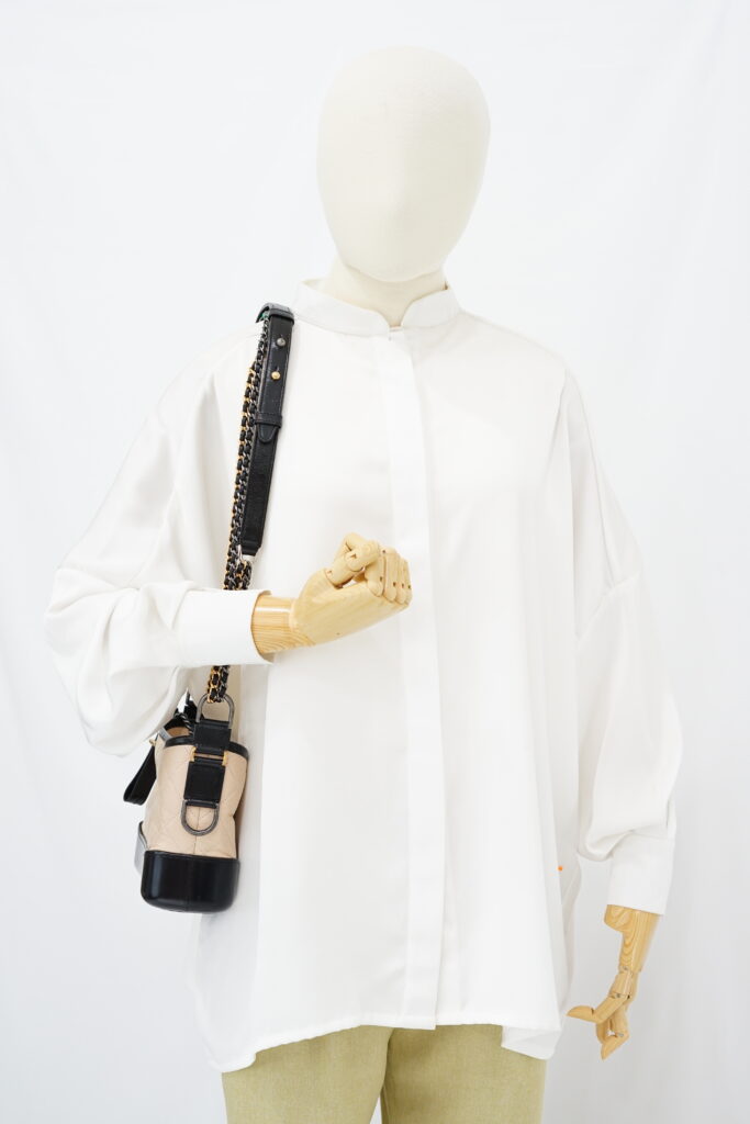 Chanel Gabrielle Small Beige Black
