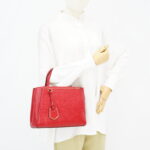 Fendi Petite 2 Jours Red GHW
