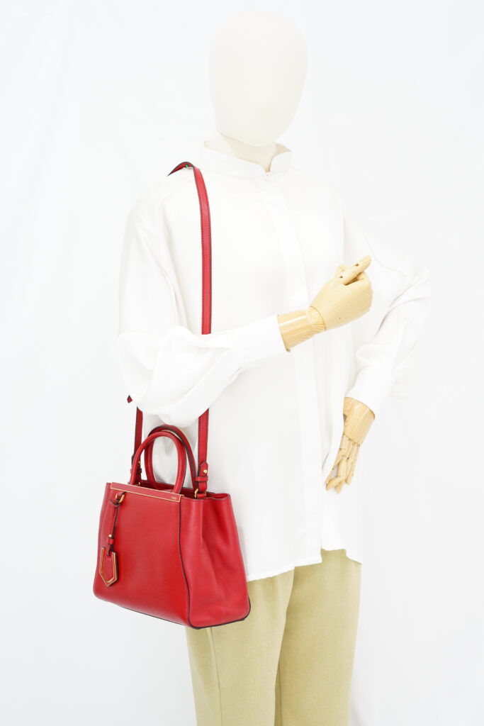 Fendi Petite 2 Jours Red GHW