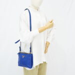 Prada Vitello Phenix Blue GHW