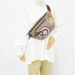Gucci Courrier Belt Bag GG Supreme Beige New Acero GHW